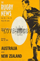 Australia v New Zealand 1974 rugby  Programmes